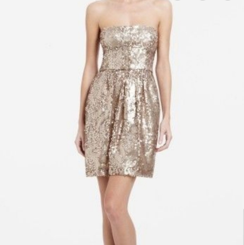 Bcbg sequin dress